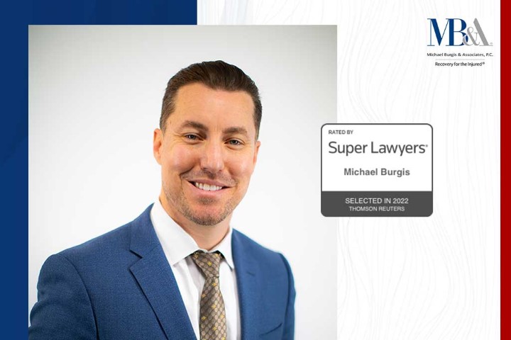 Super Lawyers 2022 Recognition. Michael Burgis Named a Super Lawyer